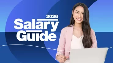 woman working on her laptop